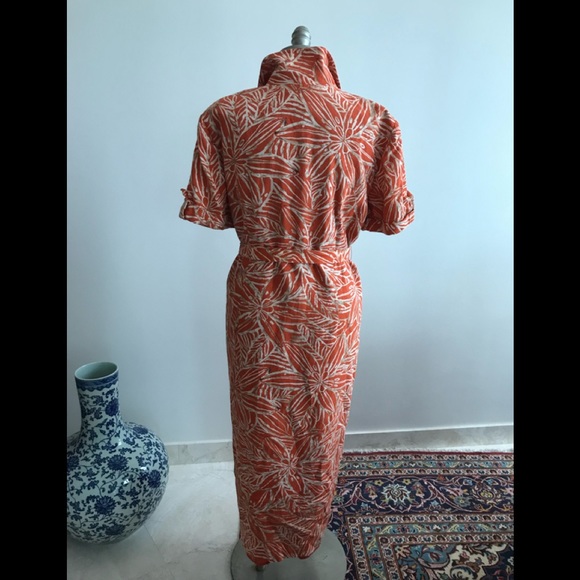 Coral Positive Attitudes Dress sz12p - Picture 2 of 10